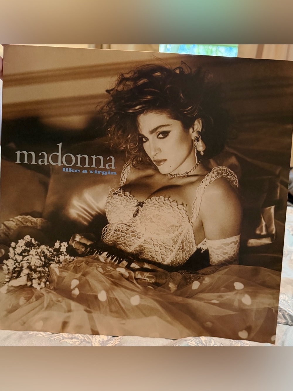 Madonna Like a Virgin Album Record Vinyl Material Girl